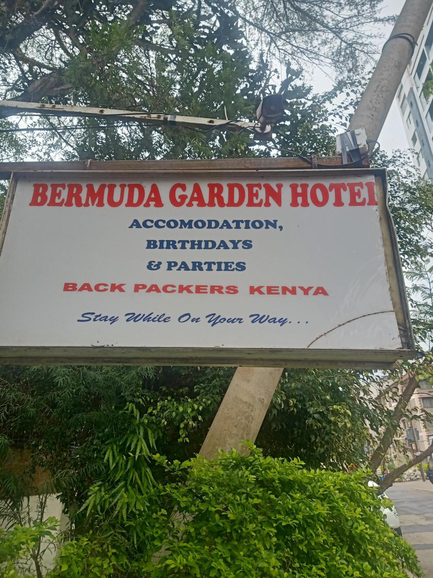 Bermuda Garden Hotel Nairobi Dış mekan fotoğraf